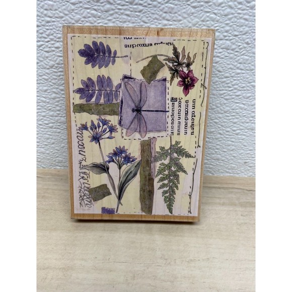 Stamps Happen Art Stamps Happen Inc Wood Mounted Rubber Stamp